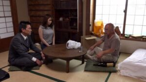 Father-in-Law and Bride: Close Creampie Intercourse