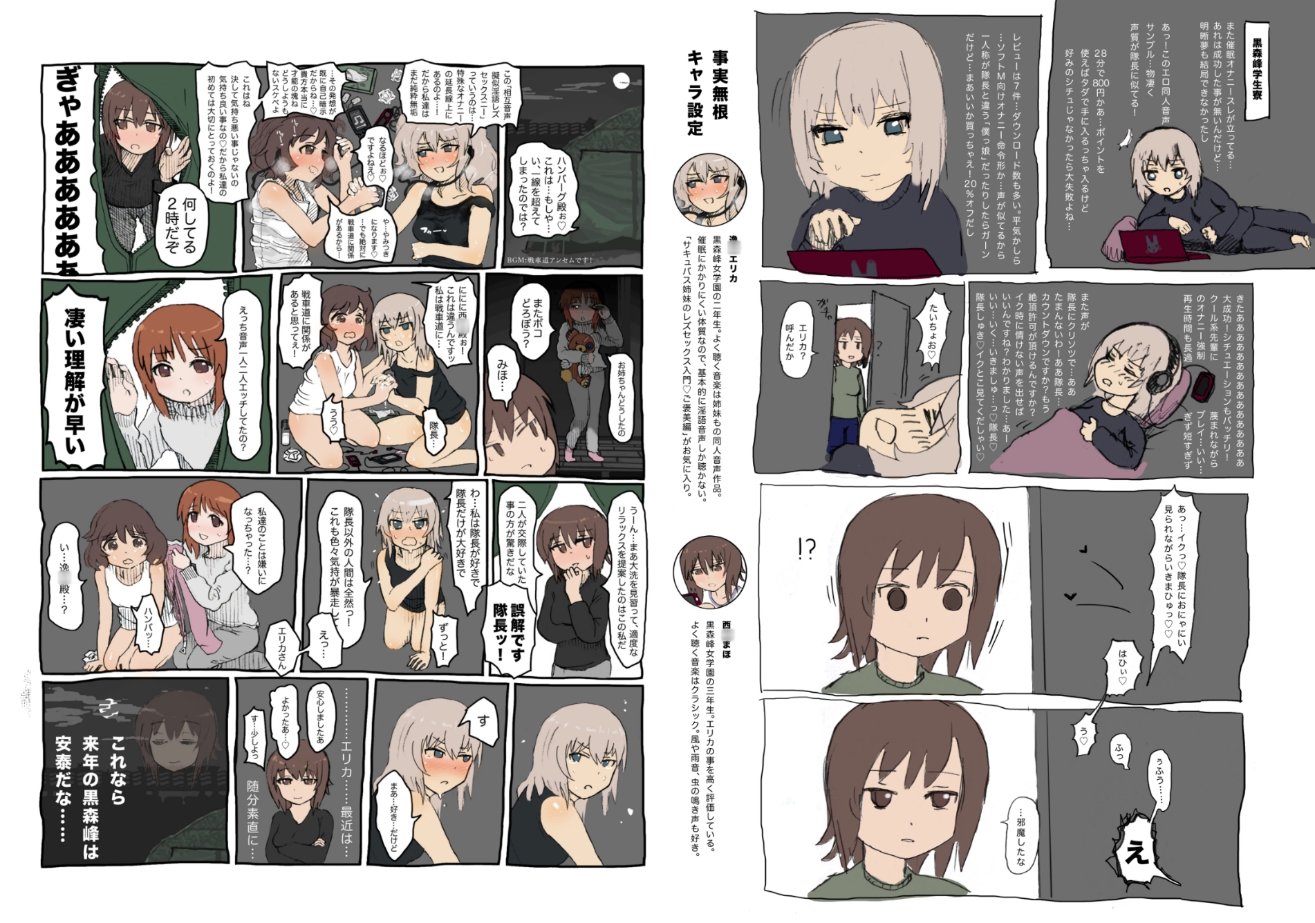 Risu Kogoya 10th Anniversary Girls & Panzer Doujin: Marine