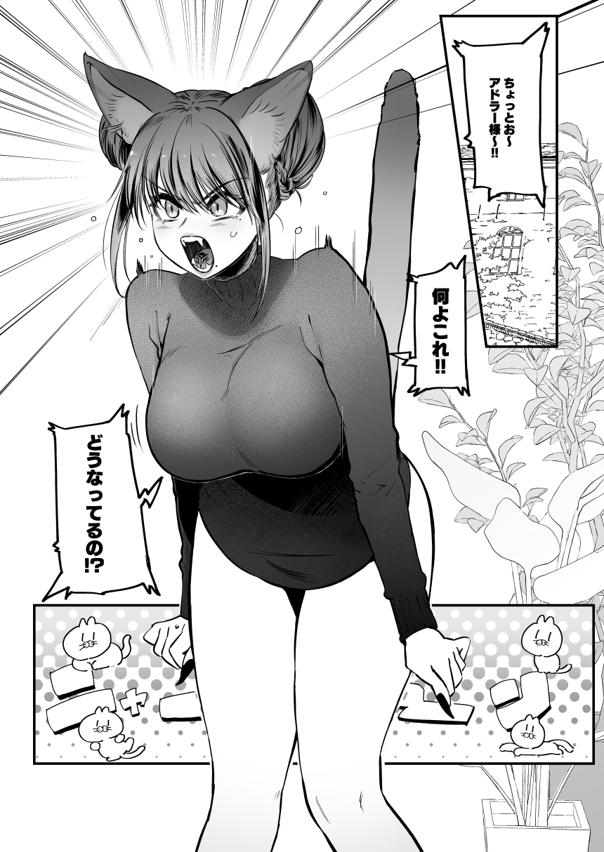 Female Cat! Ranhoa-chan [Norakurari.]