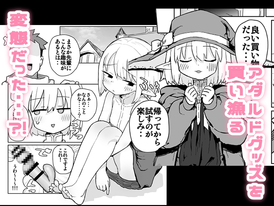 Cool Elf Party Member's Secret Perverted Side