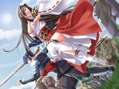 Battle Shrine Maiden Akari - Demon Impregnation Violation Feast