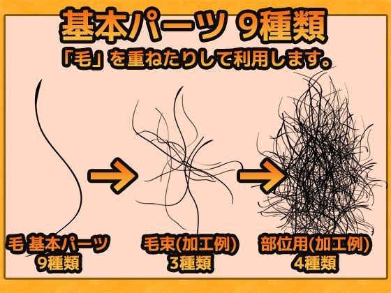 Female Body Hair Image Materials - Commercial Use OK