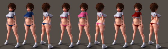 Erotic Sportswear for Haru