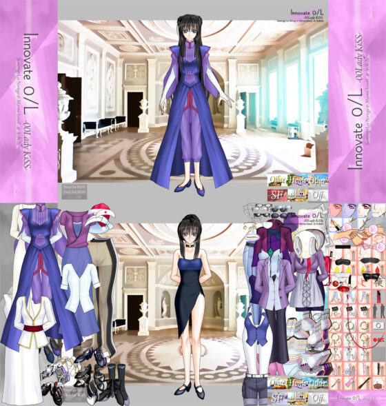00Lady & Working Girl Dress-Up KiSS 'Innovate 0/L' Ver.B