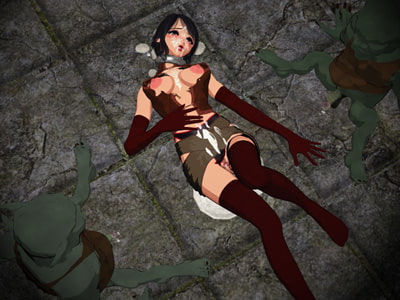 Female Warrior Kureha: Goblins of the Fortress