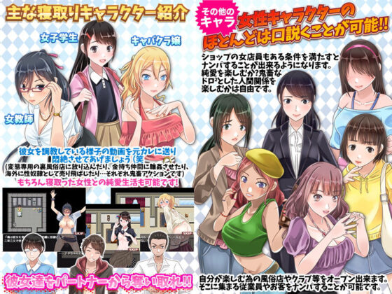 Ultra-Rich Disguised as Commoner: Freestyle Sandbox NTR Game