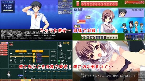 A Certain Magical Index: Cheating Strip Mahjong