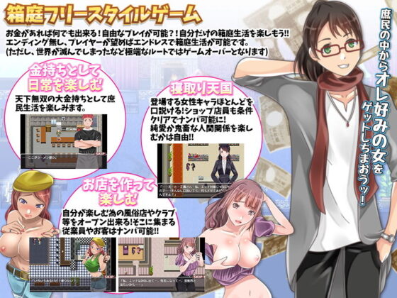 Ultra-Rich Disguised as Commoner: Freestyle Sandbox NTR Game