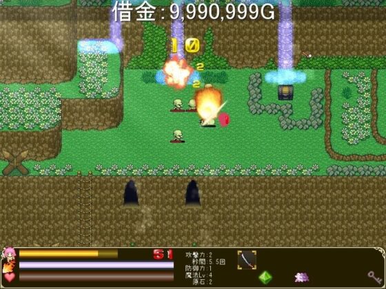No Money for Clothes! Magic Warrior Sakura's 10 Million G Debt Repayment Plan