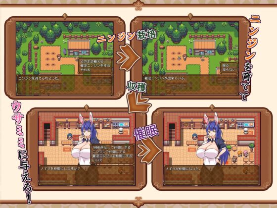 Rabbit-Eared Adventurer and the Naughty Carrot