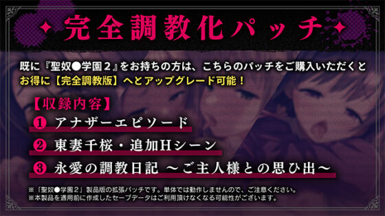 Holy Slave Academy 2 - Complete Training Patch