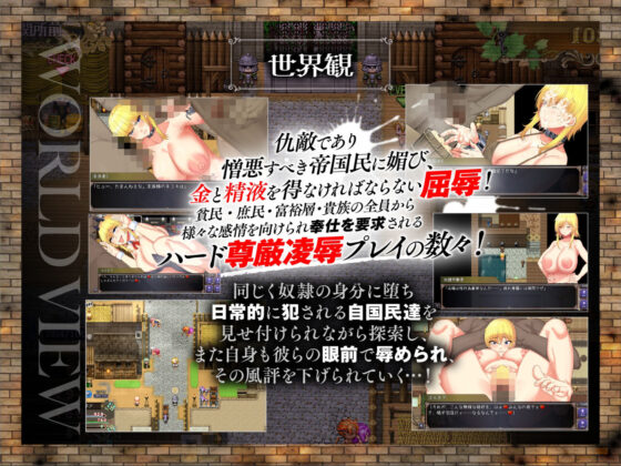 Defeated Slave Princess Ernea: Occupied Kingdom's Shared Slave