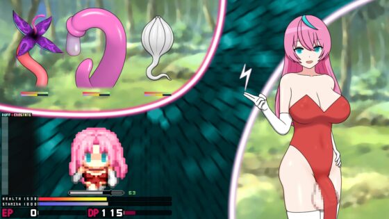 Sleepy Futanari's Semen Extraction Dungeon Rescue