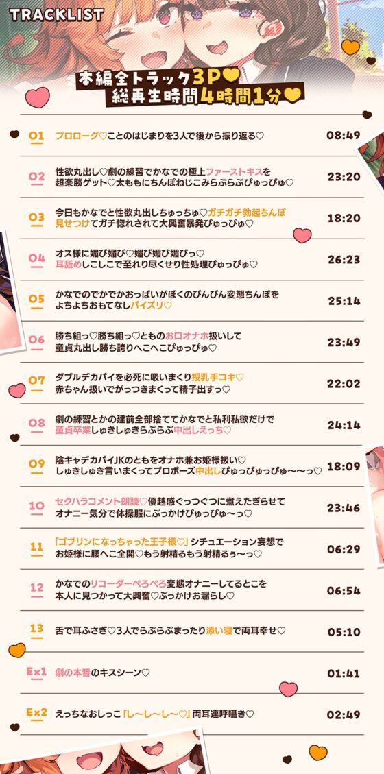 The Story of Me, Who Loves Masturbation, Kissing a Big-Breasted Curvy Female Student Everyone's After During the School Festival Play Kiss Scene♡〜Free Kissing Under the Guise of Play Practice♡Plenty More Than Just Kissing♡〜