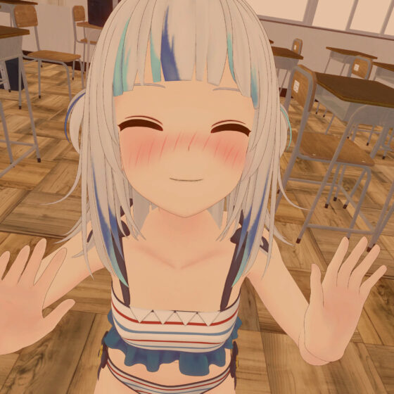Shark Girl's Service Blowjob [VR/Desktop]