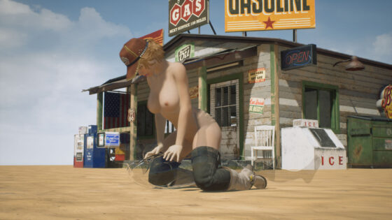 Cosplay SEX 360° Girl Mechanic (AOG Project)