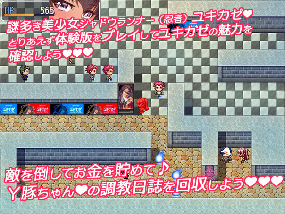 Shadow Runner Yukikaze: Maze Action RPG