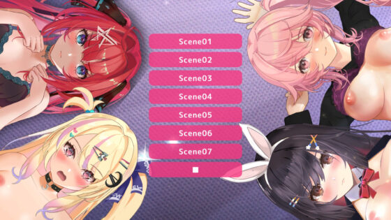 【360° Video】Dream 8P Space...!? Bunny Girl & Others