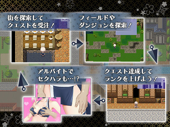 Clumsy Ninja Mitsuki's Lewd Ninja Arts Adventure