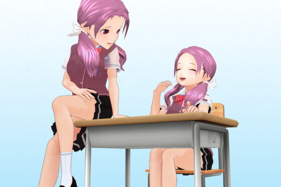 Akane Private School - Utaho Yukihira 3D Model Data Summer Uniform