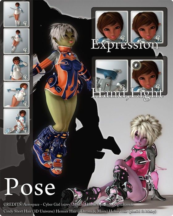 Cyber Girl Set Expansion for Natu Ver 3.1
