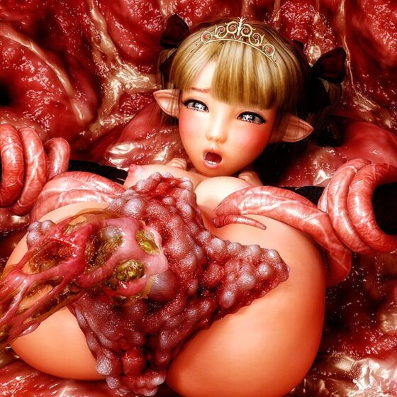 Tentacle Suction (Choco to Koko) - FANZA Doujin