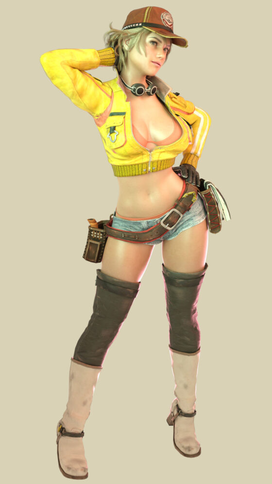 Cosplay SEX 360° Girl Mechanic (AOG Project)
