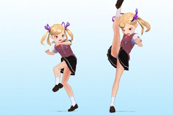 Emma Derossi - Class 2-3 #2 Summer Uniform 3D Model