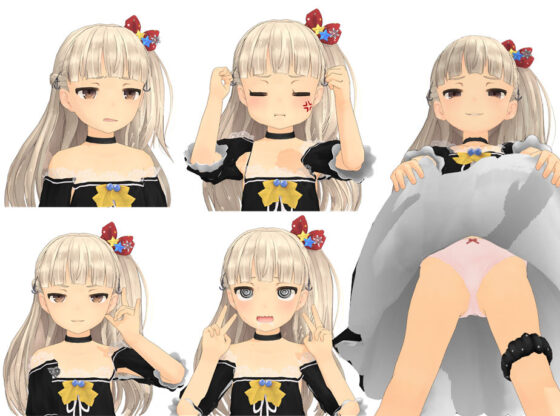 Maestrale Christmas Outfit MMD Model Ver.1.01