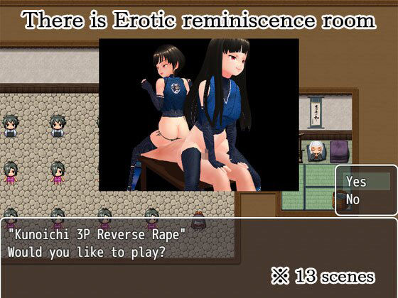 NTR Kunoichi Ayame - Recover the Village Secret Book!