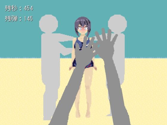 Melting Swimsuit Water Gun Game [Tsumitate Neet]