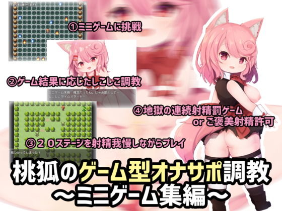 Momotail's Game-Based Masturbation Support Training - Minigame Collection