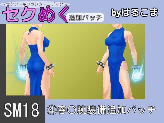 SM18 (4) Spring Character Arm Equipment Add-on Patch