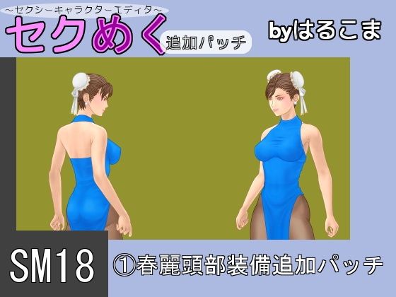 SM18(1) Chun-Li Head Equipment Add-on Patch