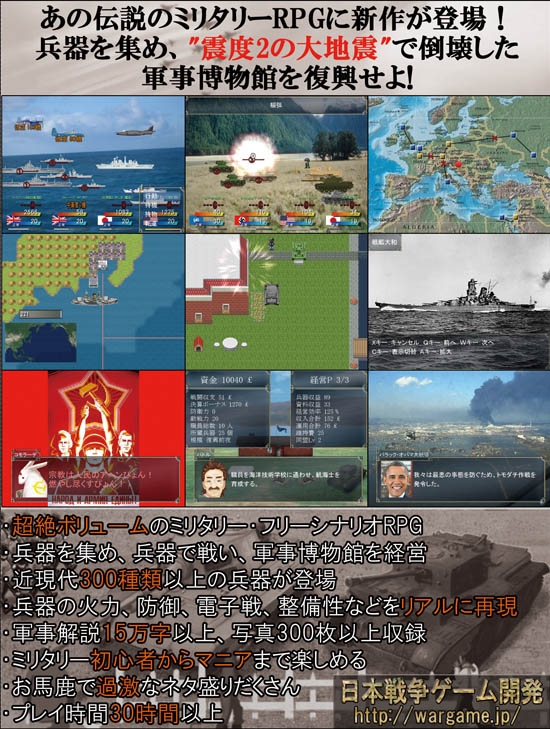 Patrol's Military Museum 2: Terror of the Earthquake Weapon