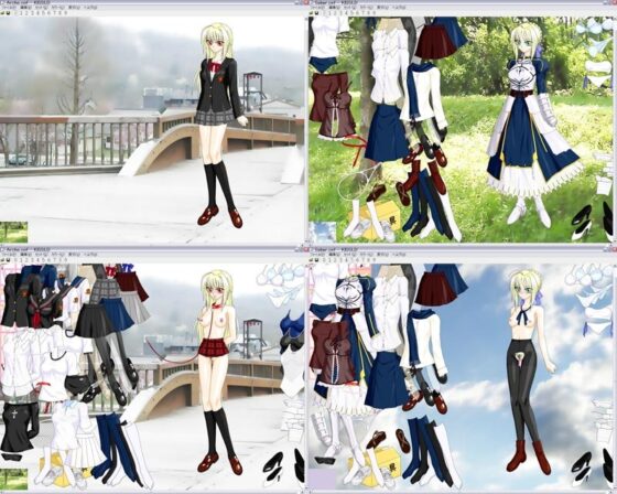 Original + Saber Dress-Up KISS 'Mirror Reflection...'