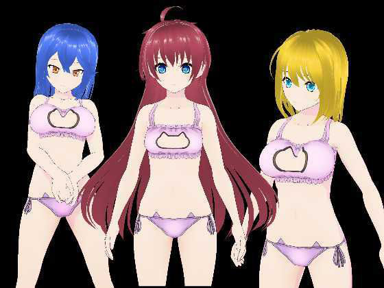 Gee-kun-soft Character Lingerie 01 - VRM Data Pack