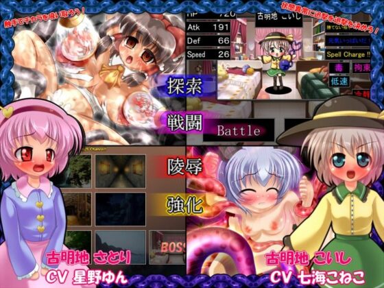 Touhou Tentacle Touch: 14 Targeted Girls