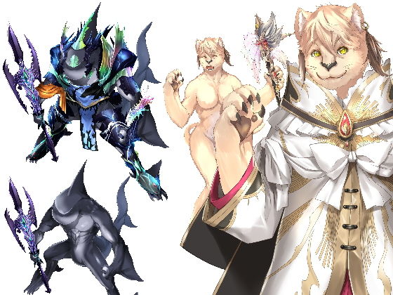 Cute Character Dress-Up 22 (Zeegun Soft)