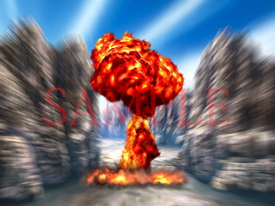 Royalty-Free Background CG Assets: Explosion Effects