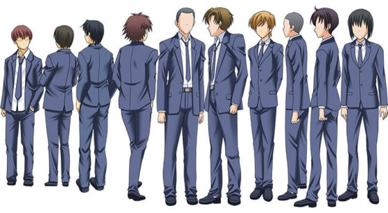 Mob Character Material Collection: Blazer Winter Uniform