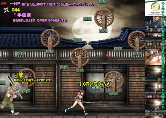 Kunoichi Tsubame's Masochistic Ninja Scrolls