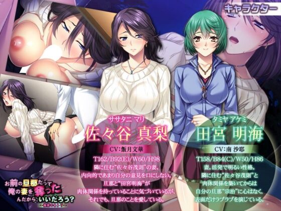 Your Husband Stole My Wife, So It's Only Fair - Revenge NTR
