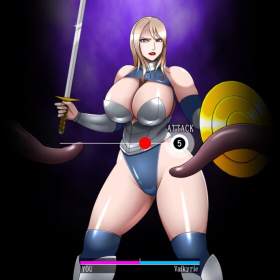 Female Knight vs Tentacle Monster [moyasix]