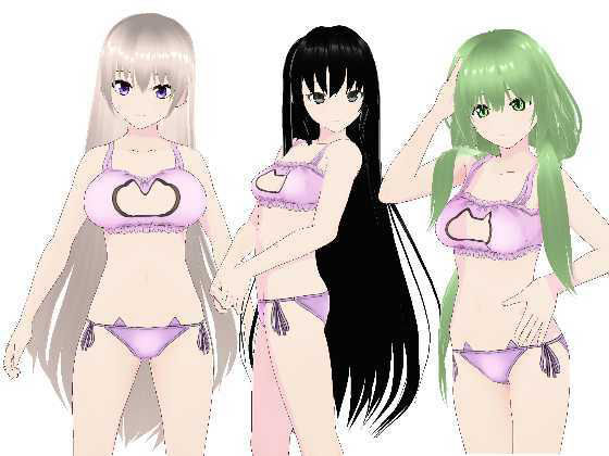 Gee-kun-soft Character Lingerie 01 - VRM Data Pack