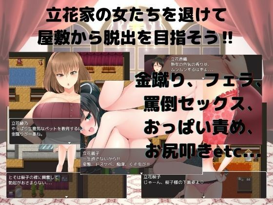 M-oriented Erotic RPG - Escape from the Mansion