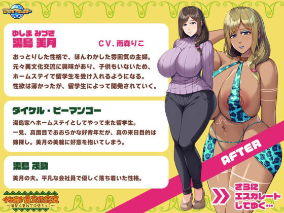 Crossing Limits: Cultural Exchange - Married Woman's NTR Fall