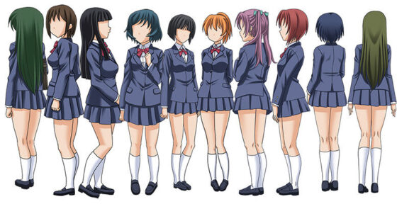 Mob Character Material Collection: Blazer Winter Uniform