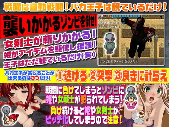 The Princess, Female Swordmaster & Useless Prince