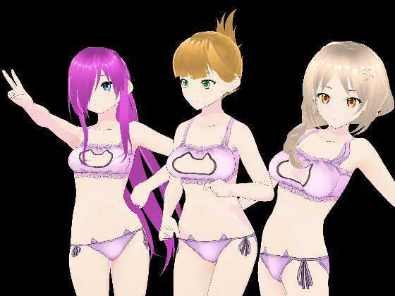 Gee-kun-soft Character Lingerie 01 - VRM Data Pack
